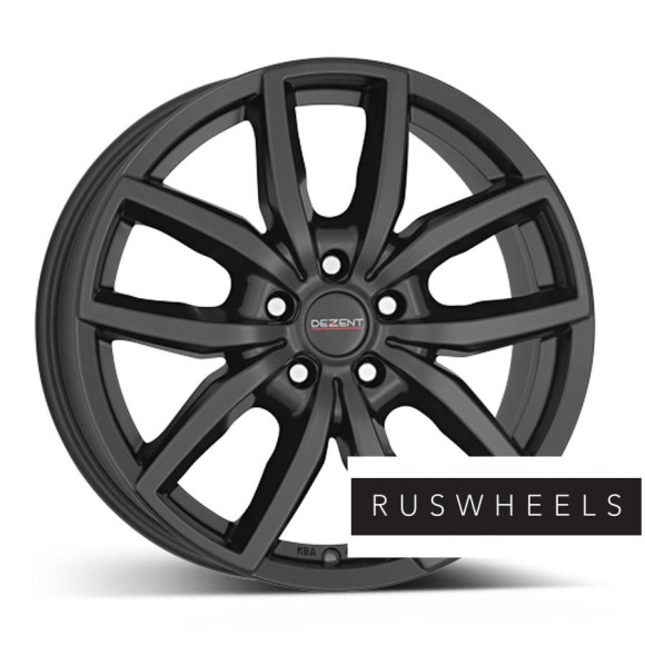 Диски Dezent R17 / 7.5J PCD 5x114.3 ЕТ 45 ЦО 71.6 TE dark