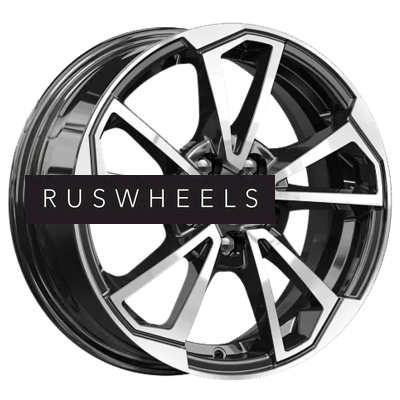 Диски КИК 6x15/5x100 ET38 D57,1 КС1005 Алмаз черный