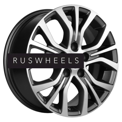 Диски Khomen Wheels 6,5x16/5x114,3 ET43 D67,1 KHW1608 (Huyndai/Kia) Gray-FP