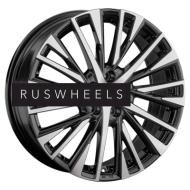 Диски Replay 7x19/5x108 ET33 D60,1 CHR100 BKF (конус, C570)