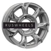 Диски Khomen Wheels 5,5x15/5x139,7 ET5 D98,5 KHW1505 (Lada NIVA 4x4) F-Silver-FP Диски Khomen Wheels 5,5x15/5x139,7 ET5 D98,5 KHW1505 (Lada NIVA 4x4) F-Silver-FP