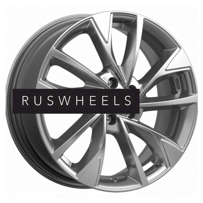 Диски КИК 7x17/5x112 ET40 D57,1 Роквуд (КС900) Дарк платинум