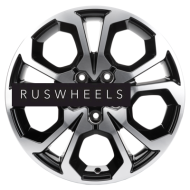 Диски Khomen Wheels 6,5x17/5x114,3 ET50 D66,1 KHW1711 (Arkana/Kaptur) Black-FP Диски Khomen Wheels 6,5x17/5x114,3 ET50 D66,1 KHW1711 (Arkana/Kaptur) Black-FP
